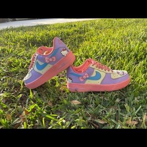 Custom Nike Air Force 1 Hello Kitty NWT